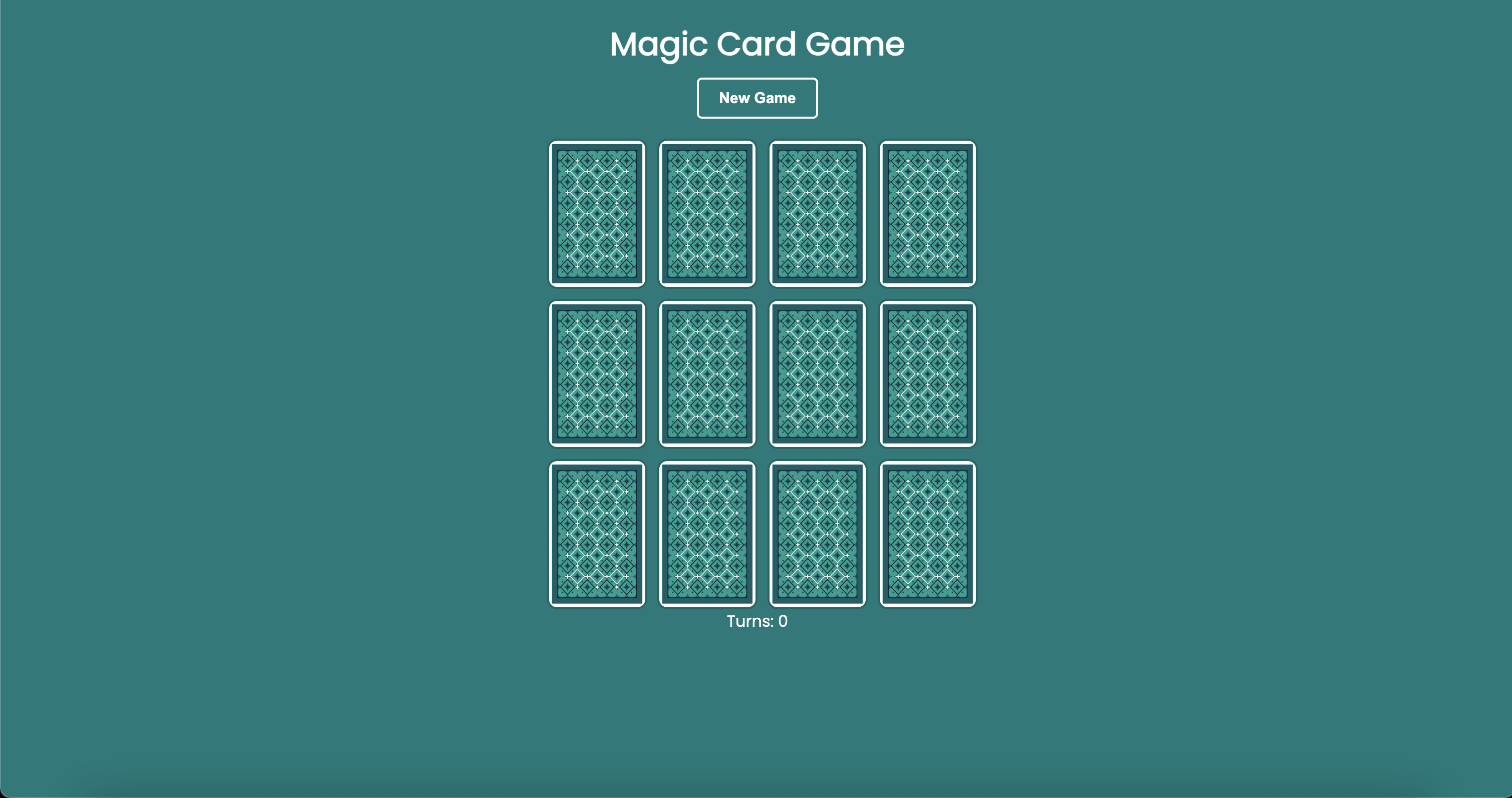 Magic Card Game